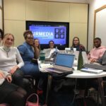 Volunteers Meeting around a table